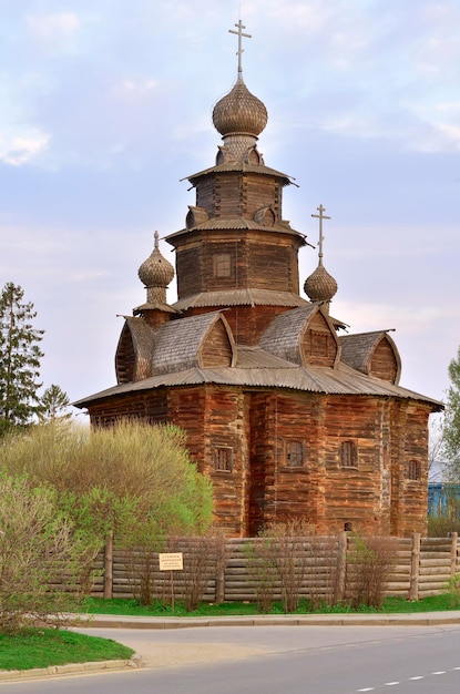 Transfiguratie houten orthodoxe kerk