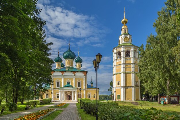 Photo transfiguration cathedral in uglich kremlin russia