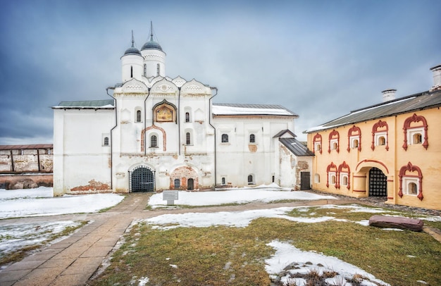 Photo transfiguration church in the kirillobelozersky monastery