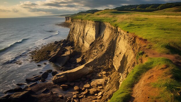 Transformative effects of coastal erosion