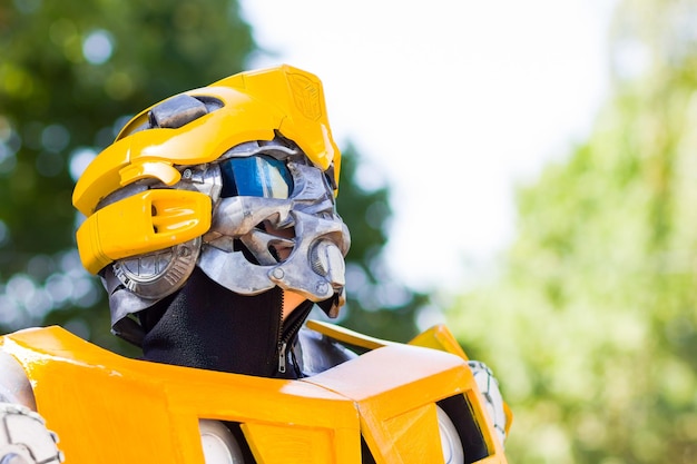 Transformer model Bumble bee Bumblebee robot transformer character of transfomer movie