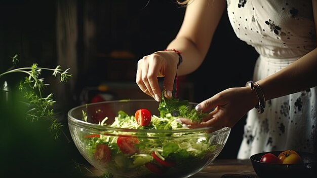 Transforming raw veggies into a symphony of flavors