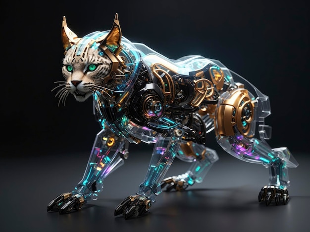 Translucent Biomechanical Bobcat