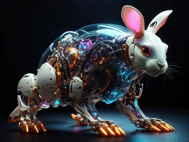 Translucent Biomechanical Rabbit