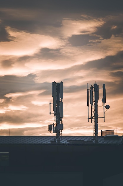 Transmitter sunset surveillance