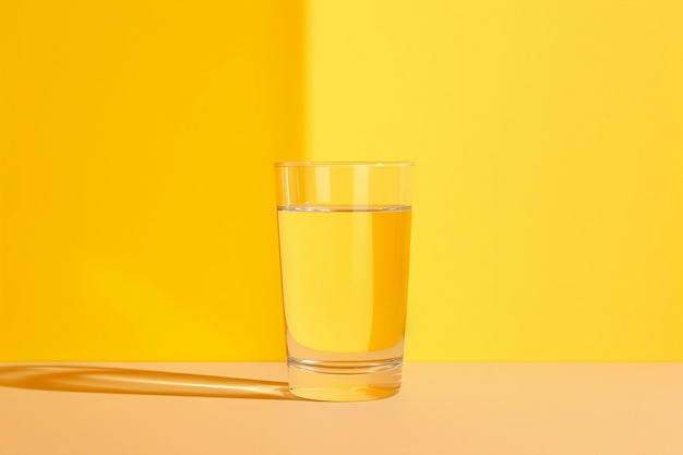Transparant glas met water