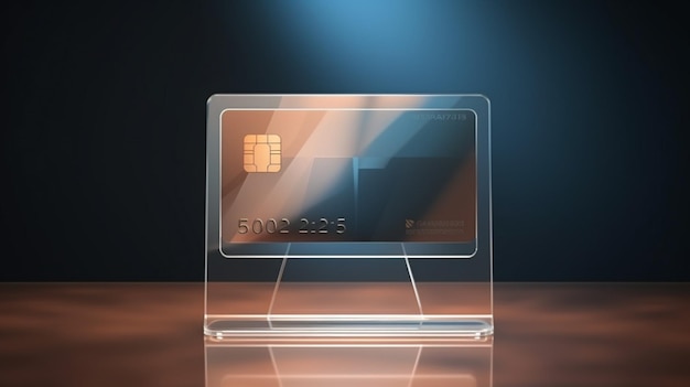 transparante creditcard