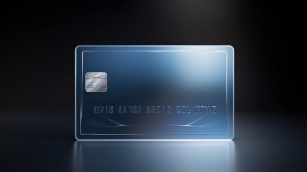 transparante creditcard