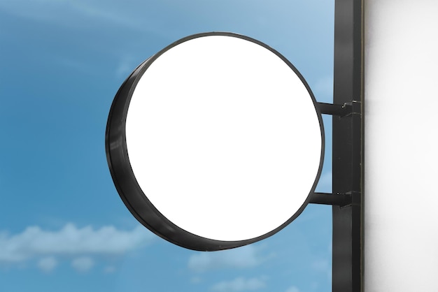 Transparante mockup png van een bord op een muur