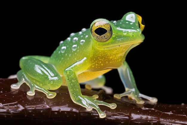 Transparante schoonheidsglaskikker