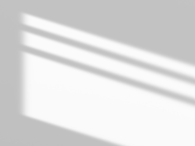 Transparante venster schaduw overlay sjabloon