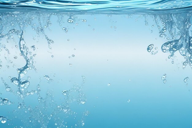 Transparante vloeistof met textuur van zoet water