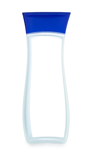 Прозрачная бутылка с этикеткой