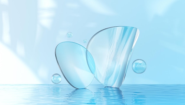 transparent glass texture background