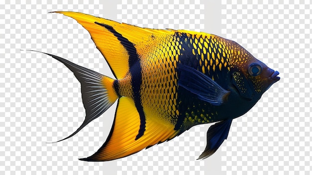 Transparent Isolation Angelfish