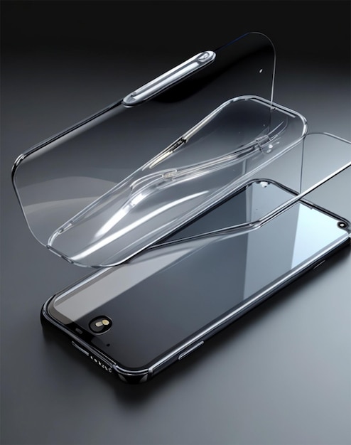 Photo transparent phone