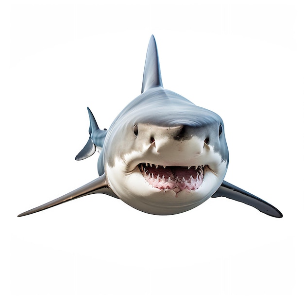 Transparent PNG Shark Aquatic Predator Ocean Wildlife AI Generated