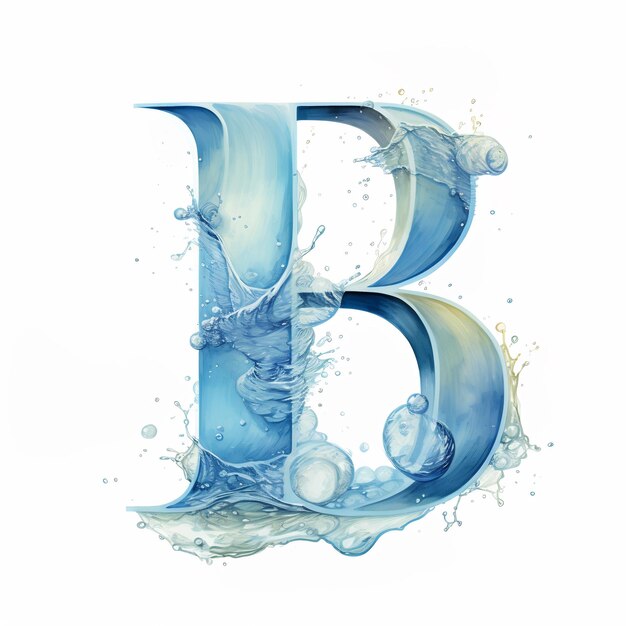 a transperant watermark of the letter B