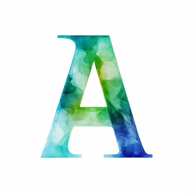 прозрачный водяной знак буквы А