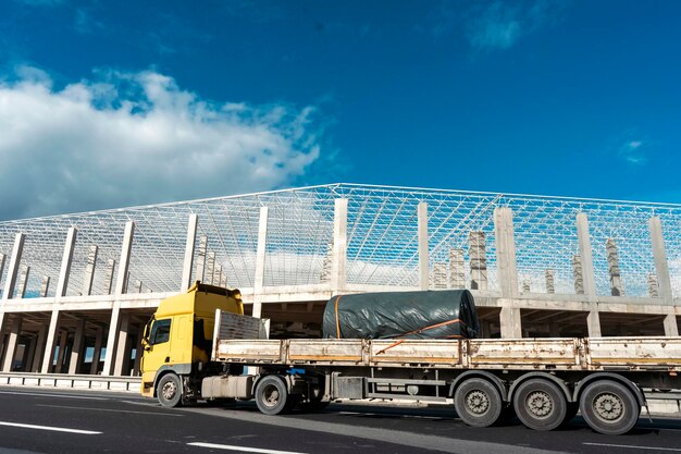 Transport construction site