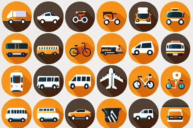 Transportation Icons