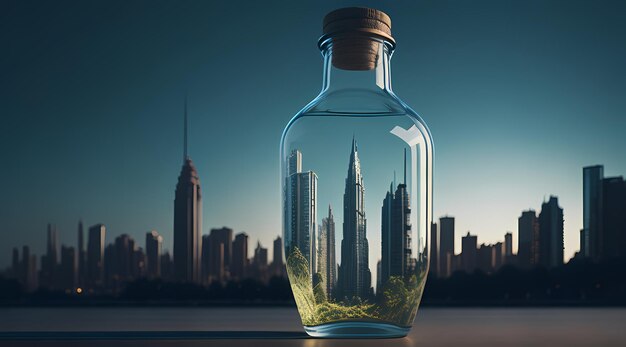 Trapped Tranquility Metropolis in een fles