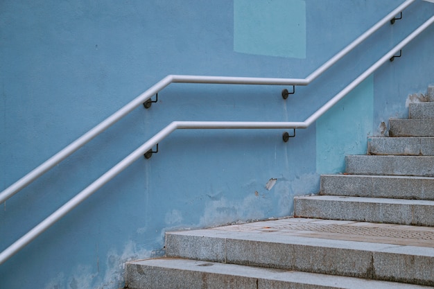 Trappen architectuur in de straat