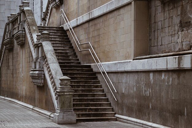 trappen in de straat