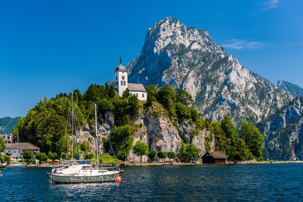 Traunkirchen on the Traunsee