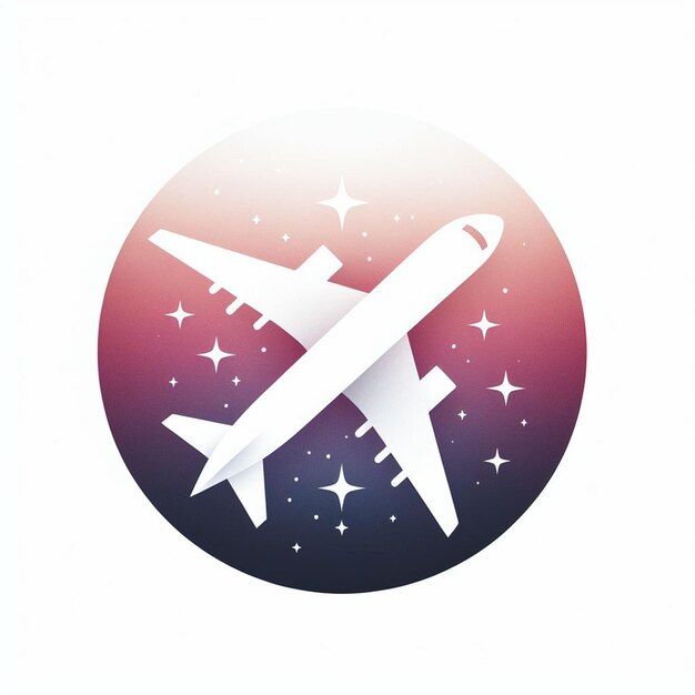 travel airplane logo