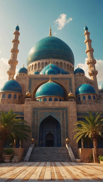 Travel back in time to ancient magical Arabia with majestic palaces architecture