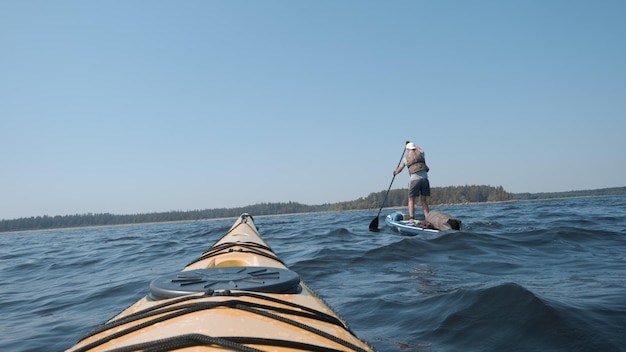 Travel by water theme of water tourism