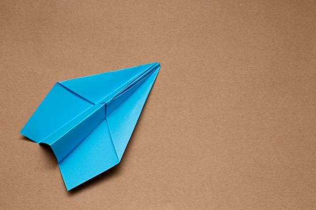 Photo travel concept paper airplanes