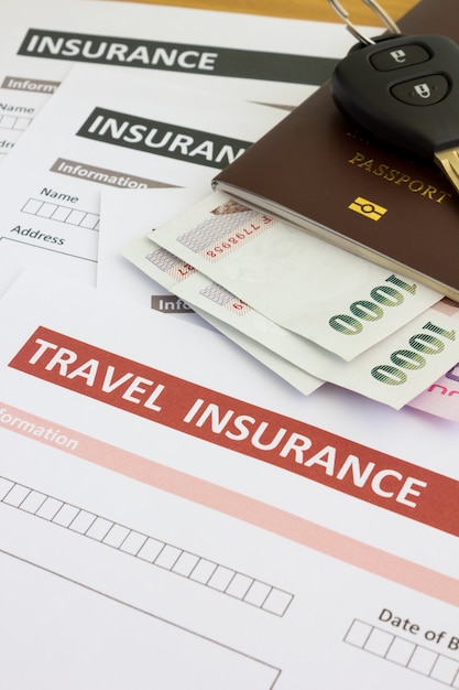 Travel insurance form