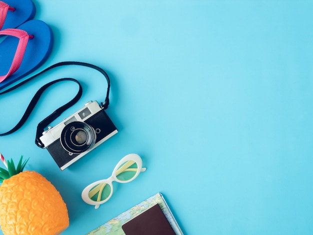 travel kit on a table