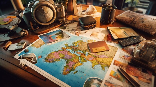 Travel planning for holiday vacation