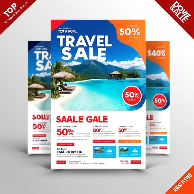 TRAVEL SALE FLYER TEMPLATE