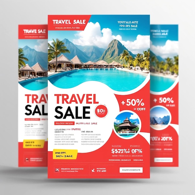 TRAVEL SALE FLYER TEMPLATE