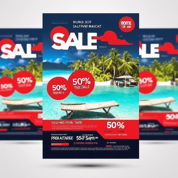 TRAVEL SALE FLYER TEMPLATE