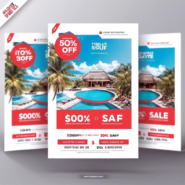 TRAVEL SALE FLYER TEMPLATE