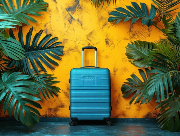 Travel Suitcase background