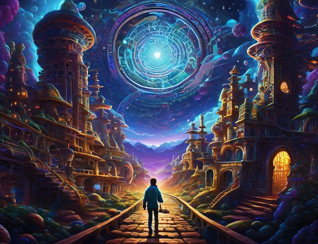 Travel in time and space DMT dream