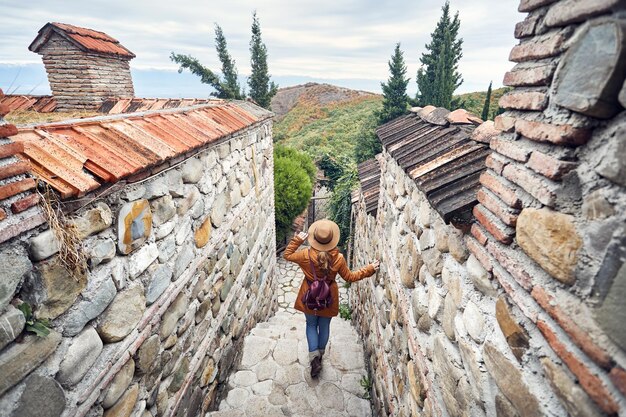 写真 ジョージアの旅人