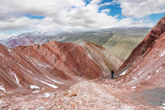 Fotografo viaggiatore nelle highlands