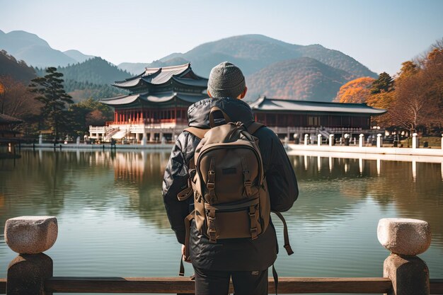 사진 한국을 여행하는 것