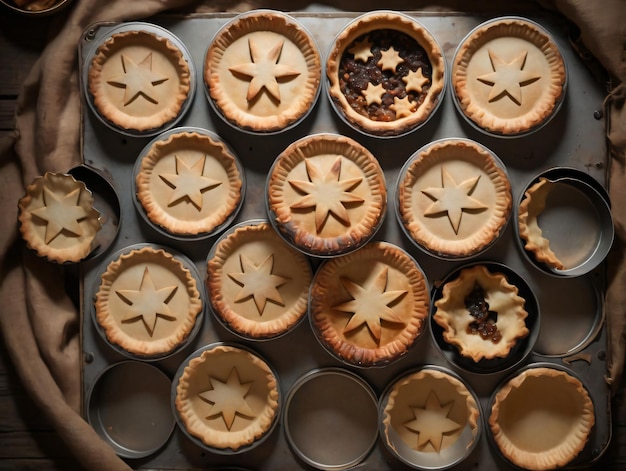 A Tray Of Pies