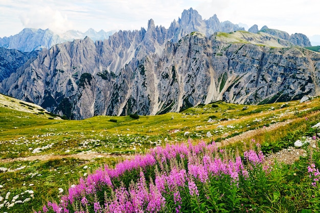 Foto tre cime di lavaredo piek