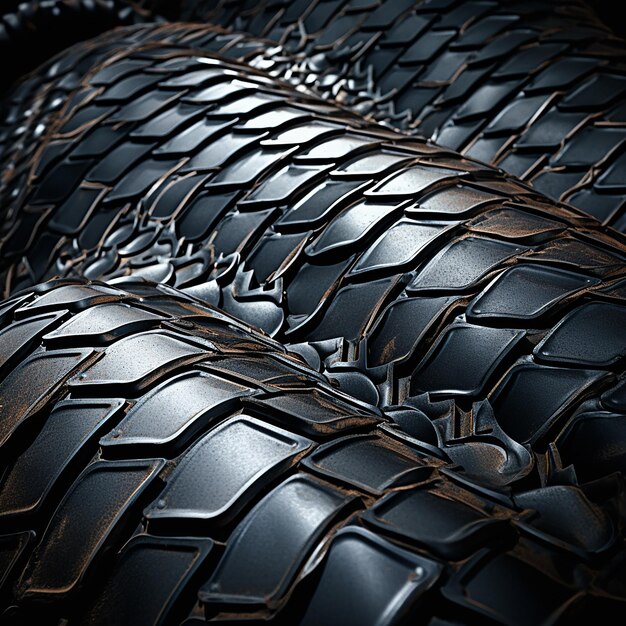 Photo tread plate material