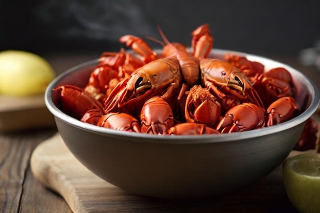 Treat Yourself to Boiled Crawfish Culinary Seafood Delight