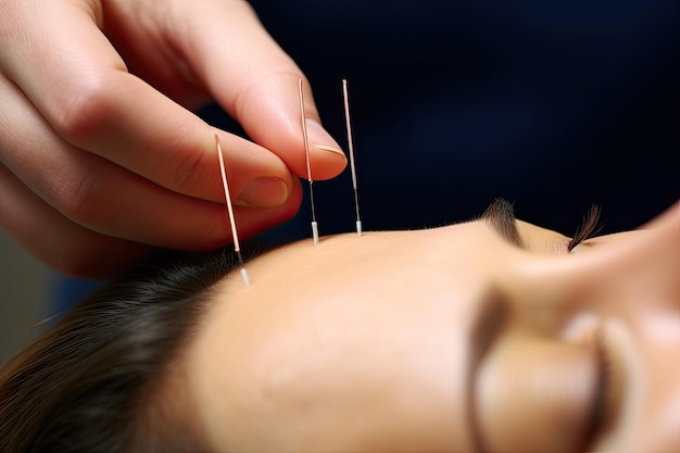 Treatment by acupuncture